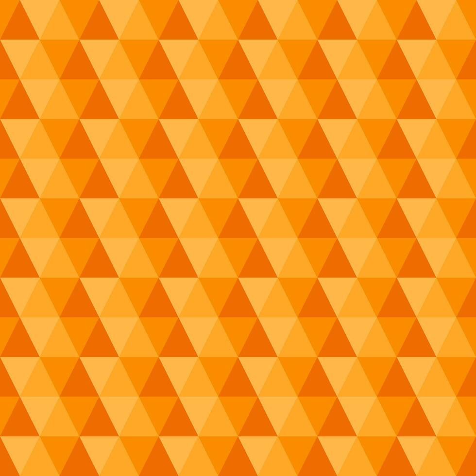 Orange ombre Triangle modèle Contexte. Triangle modèle Contexte. Triangle Contexte. sans couture modèle. pour toile de fond, décoration, cadeau emballage vecteur