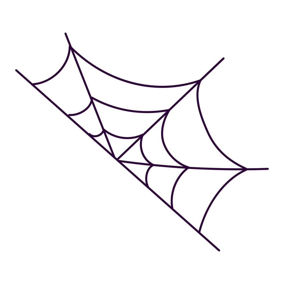 araignée araignée tisser noir élluin icône élément vecteur