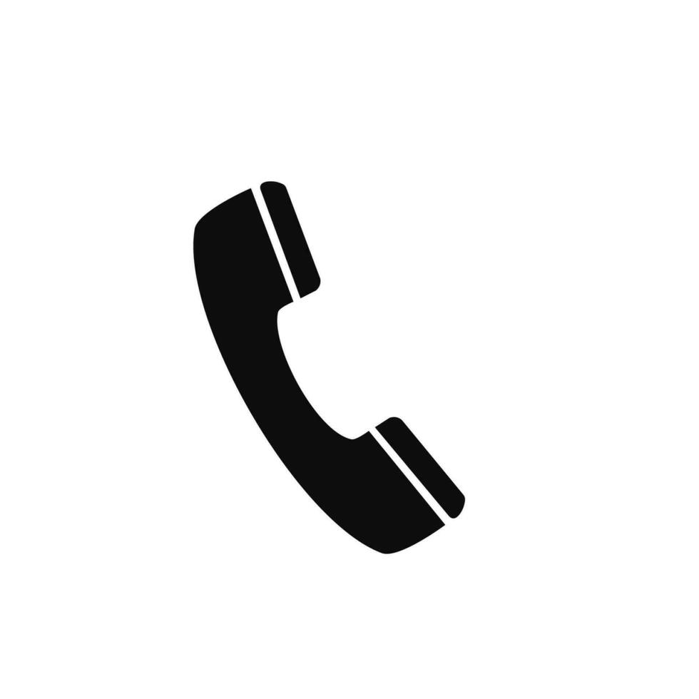 téléphone appel icône vecteur. Téléphone icône symbole vecteur