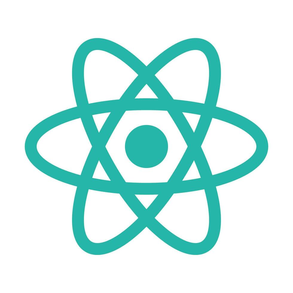 atomique et élémentaire particule icône. vecteur. vecteur