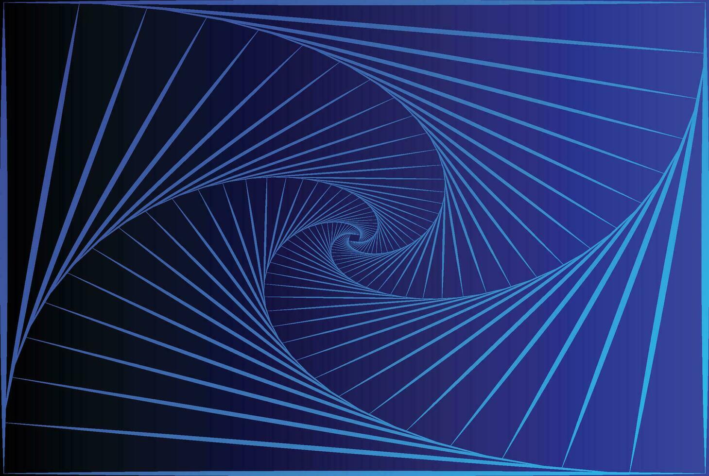 paysage foncé bleu spirale objet illusion Contexte vecteur