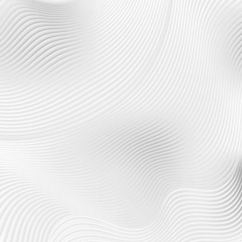 abstrait blanc vagues et lignes modèle vecteur