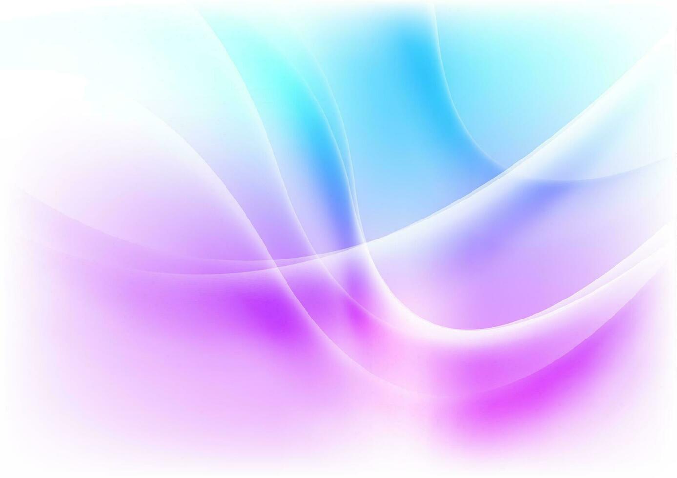 bleu violet abstrait flou ondulé modèle conception vecteur