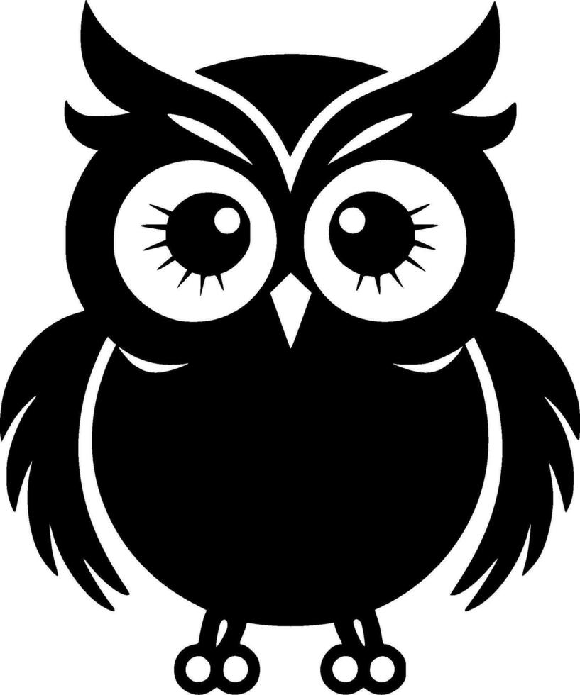 hibou - haute qualité vecteur logo - vecteur illustration idéal pour T-shirt graphique