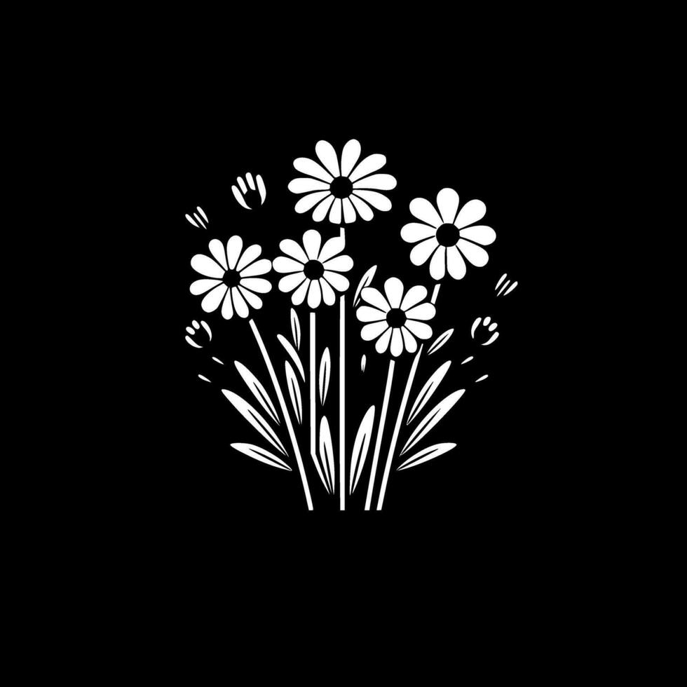 fleurs - haute qualité vecteur logo - vecteur illustration idéal pour T-shirt graphique