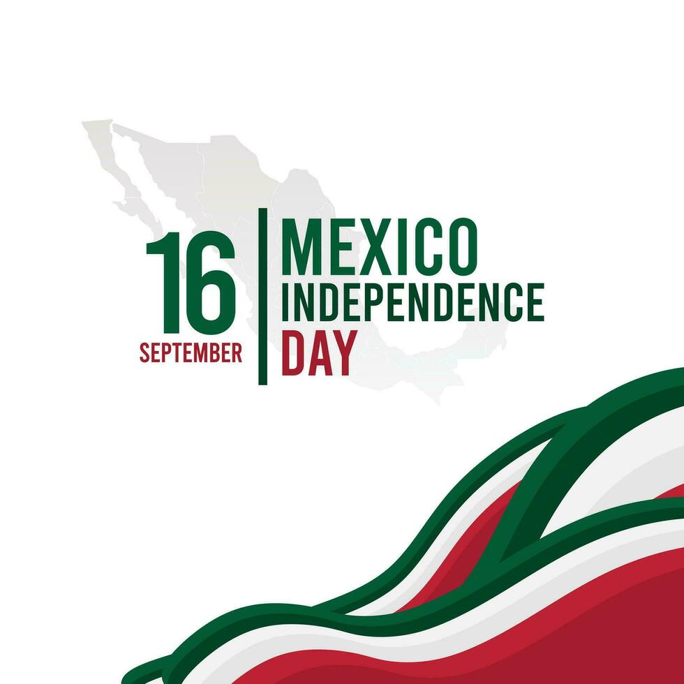plat Mexique indépendance journée vecteur