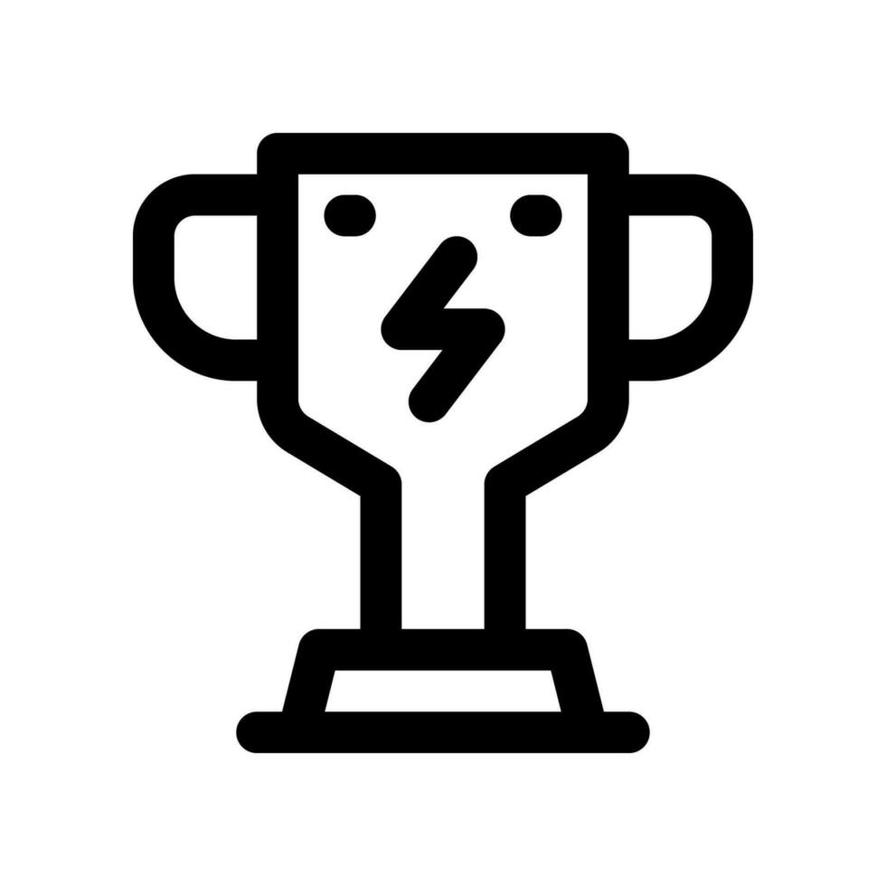 trophée icône. vecteur icône pour votre site Internet, mobile, présentation, et logo conception.