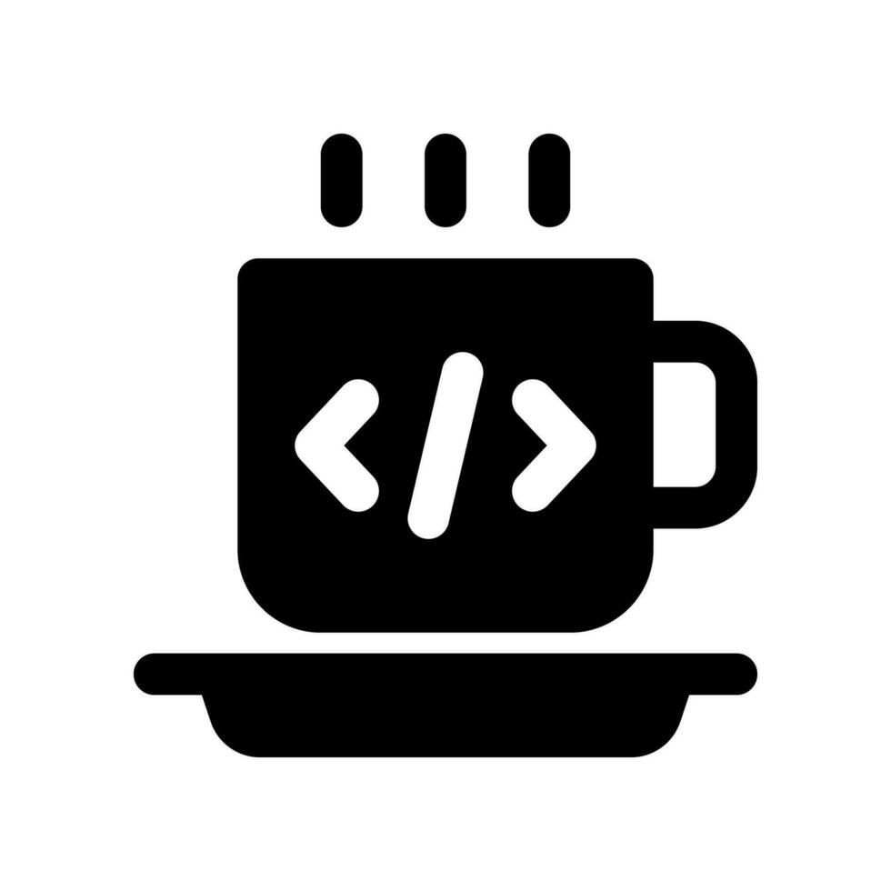 café icône. vecteur icône pour votre site Internet, mobile, présentation, et logo conception.