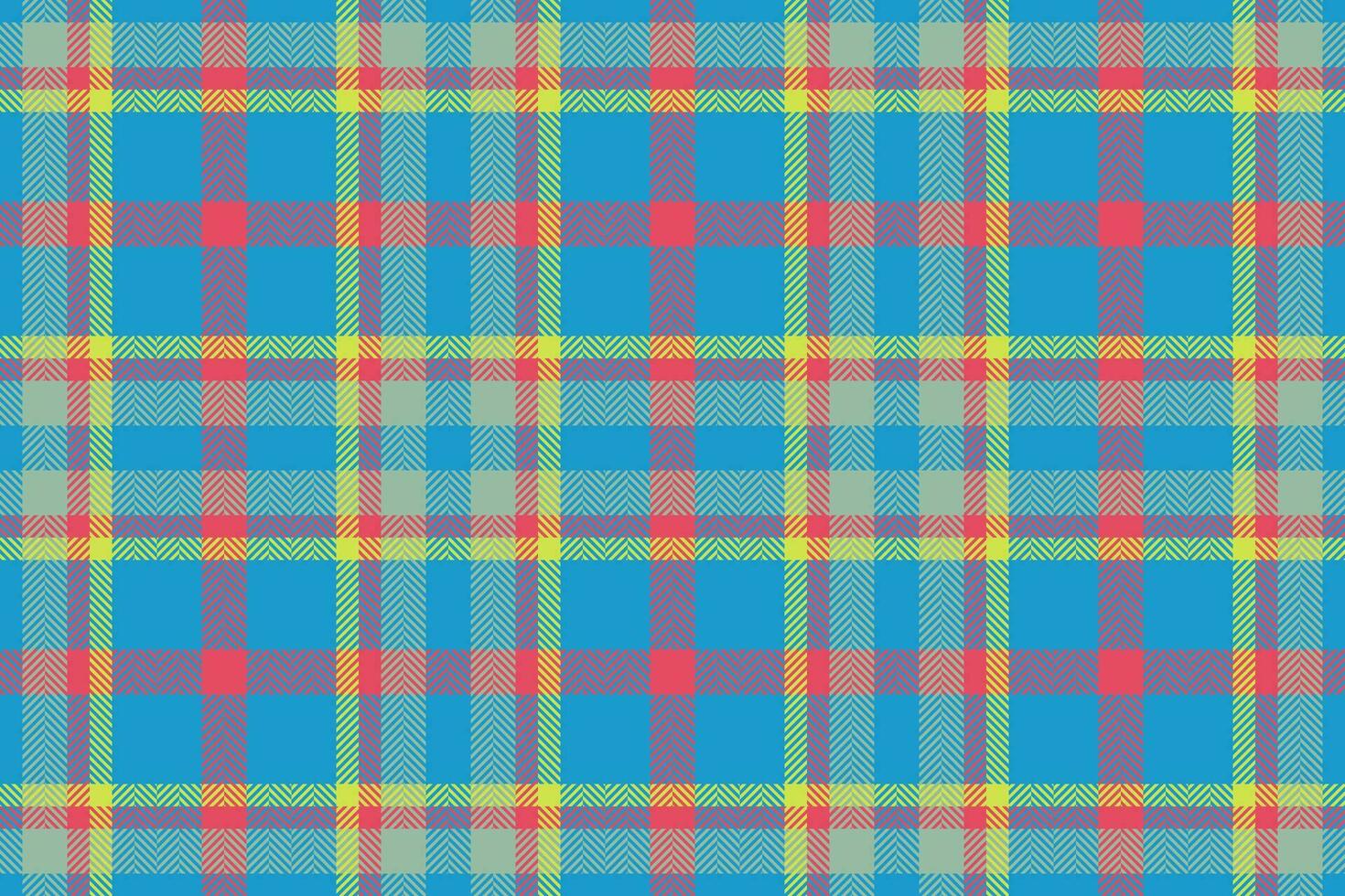 en tissu Contexte modèle de vérifier vecteur texture avec une sans couture tartan plaid textile.