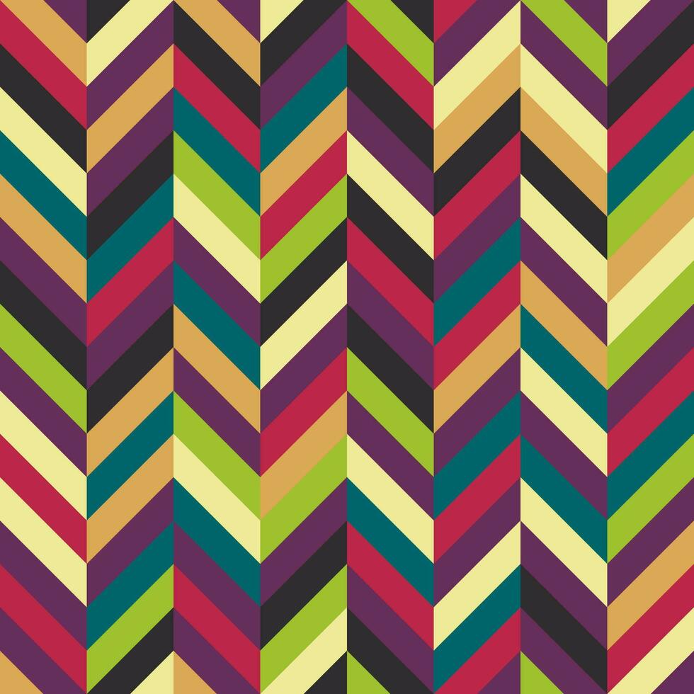 sans couture Contexte avec chevrons modèle. tendance Couleur de le année 2023 viva magenta. conception texture éléments pour bannières, couvertures, affiches, toiles de fond, des murs. vecteur illustration.