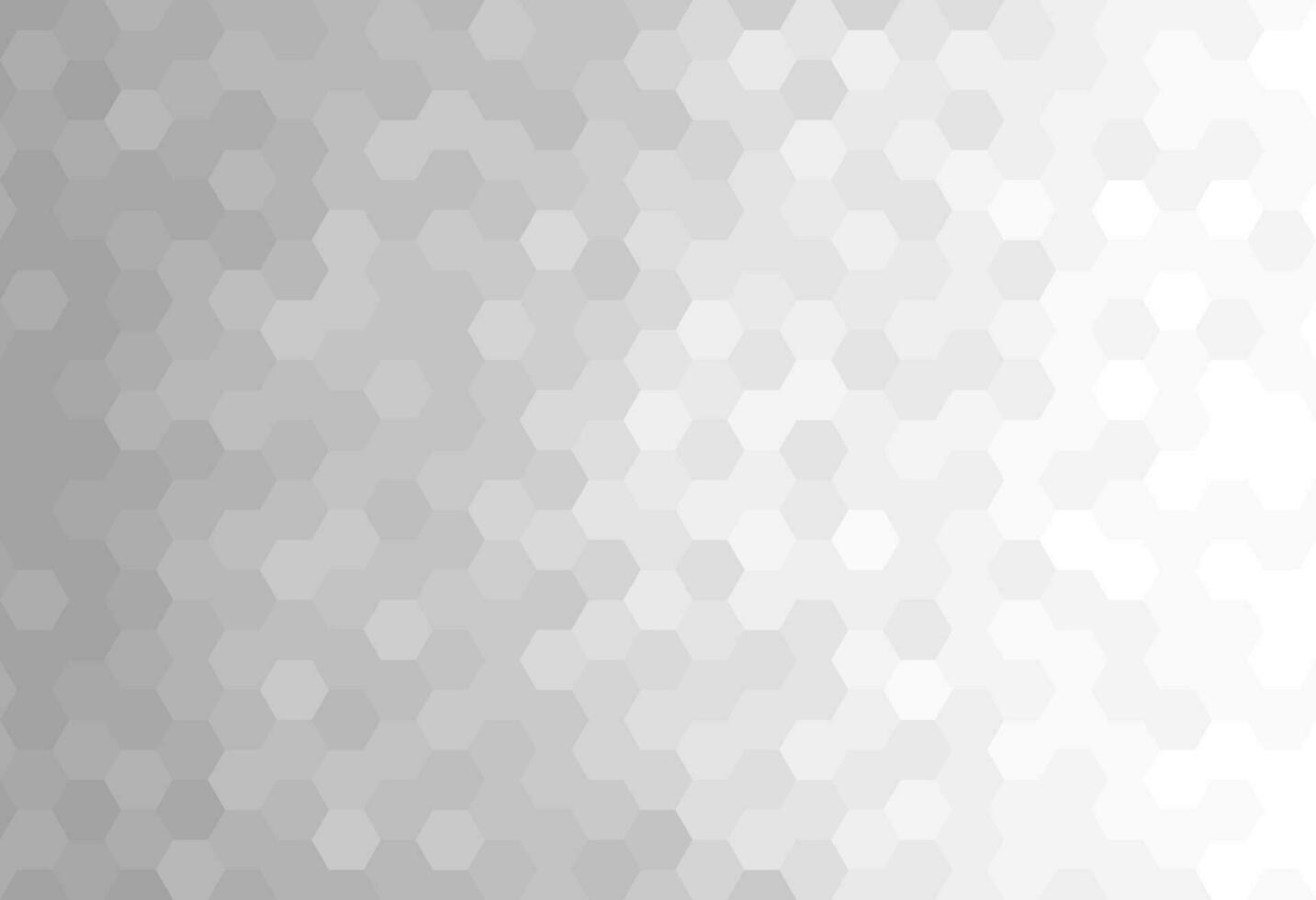 abstrait modèle Contexte. hexagone forme avec gris pente délavé à blanche. texture conception pour publication, couverture, affiche, brochure, prospectus, bannière, mur. vecteur illustration.