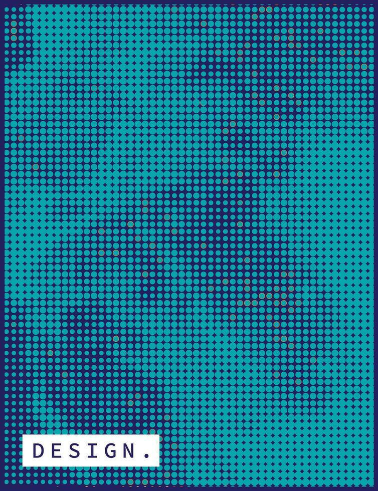 abstrait bleu demi-teinte Contexte modèle copie espace. contemporain conception pour affiche, bannière, brochure, couverture, magazine, brochure, prospectus, ou brochure. vecteur