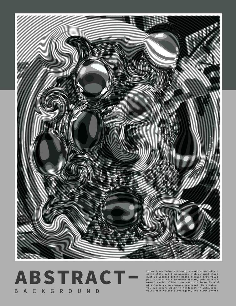 abstrait tourbillon peindre Contexte modèle copie espace. contemporain fluide art toile de fond conception. adapté pour affiche, bannière, brochure, prospectus, magazine couverture, brochure, ou brochure. vecteur