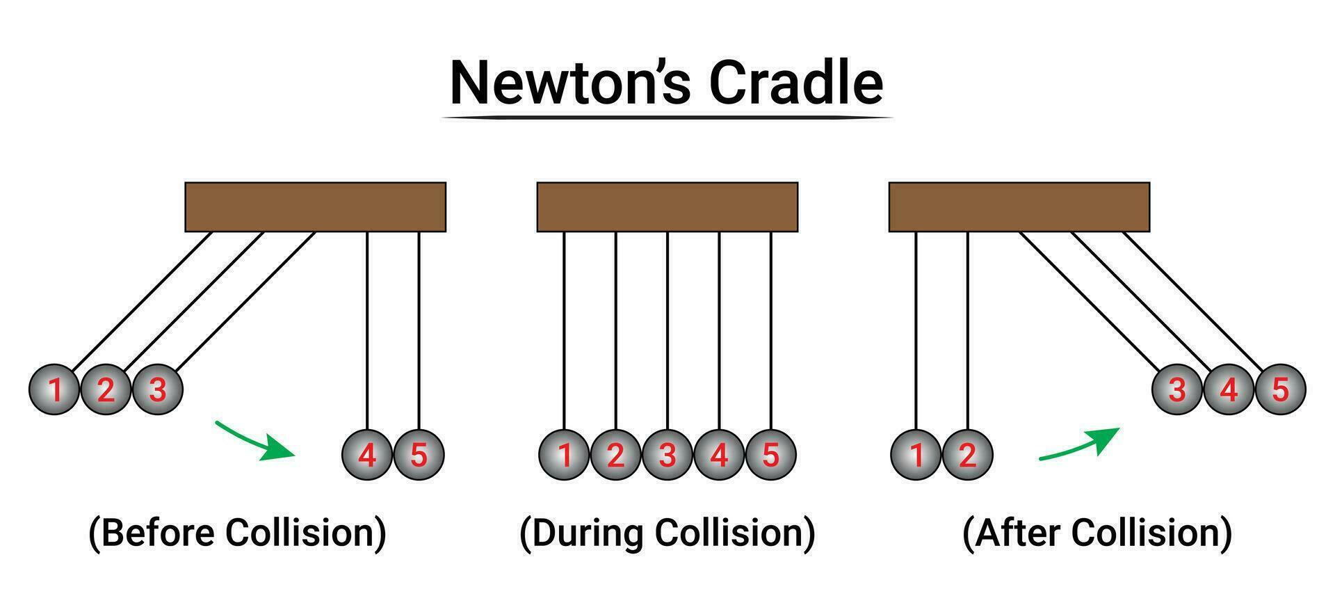 de newton berceau expérience partie3 vecteur