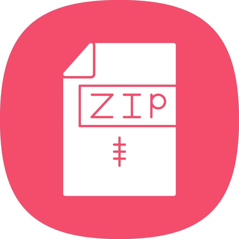 Zip *: français vecteur icône conception