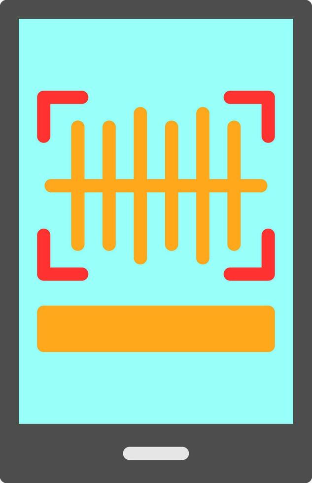 conception d'icône de vecteur de code à barres