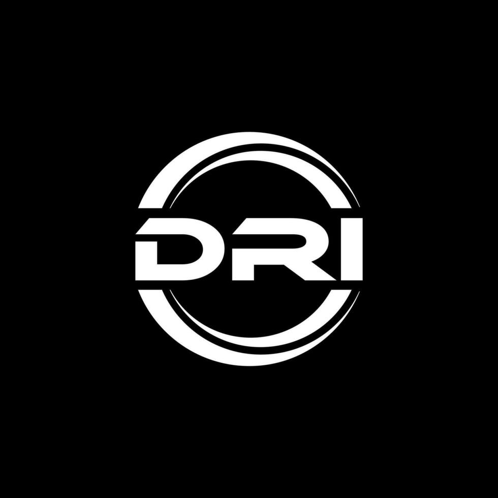 dri logo conception, inspiration pour une unique identité. moderne élégance et Créatif conception. filigrane votre Succès avec le frappant cette logo. vecteur