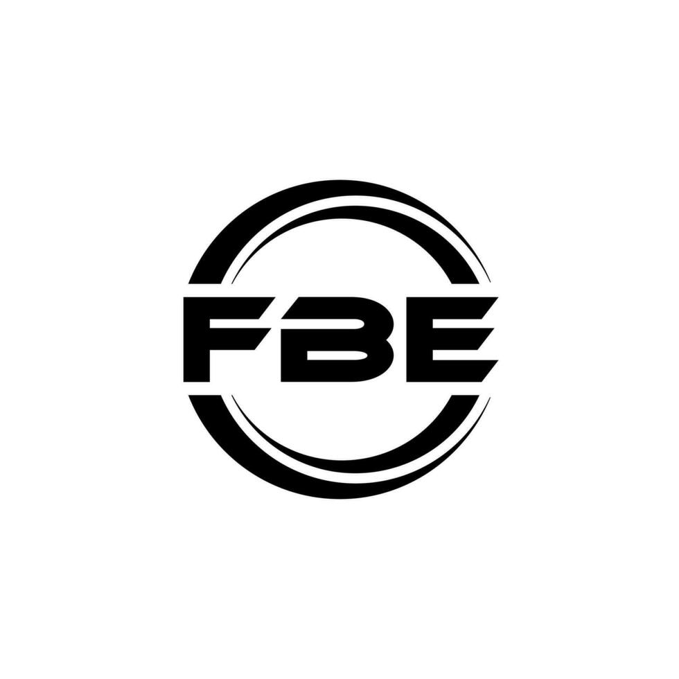 fbe logo conception, inspiration pour une unique identité. moderne élégance et Créatif conception. filigrane votre Succès avec le frappant cette logo. vecteur