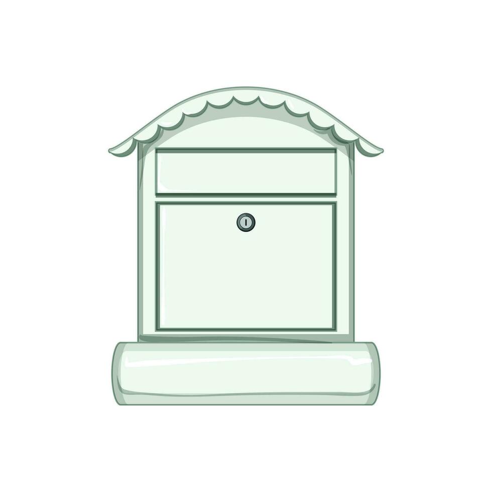 enveloppe, boîte aux lettres, lettre, dessin animé, vecteur, illustration vecteur