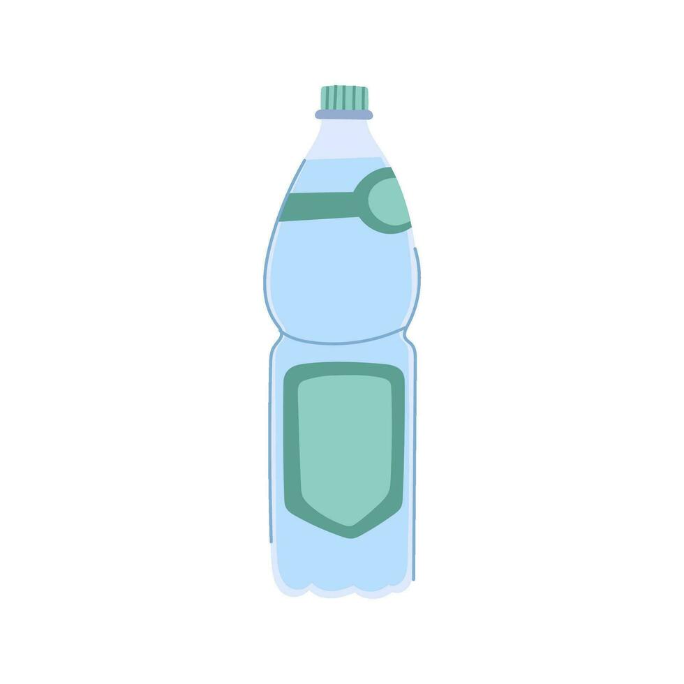 Frais minéral l'eau dessin animé vecteur illustration