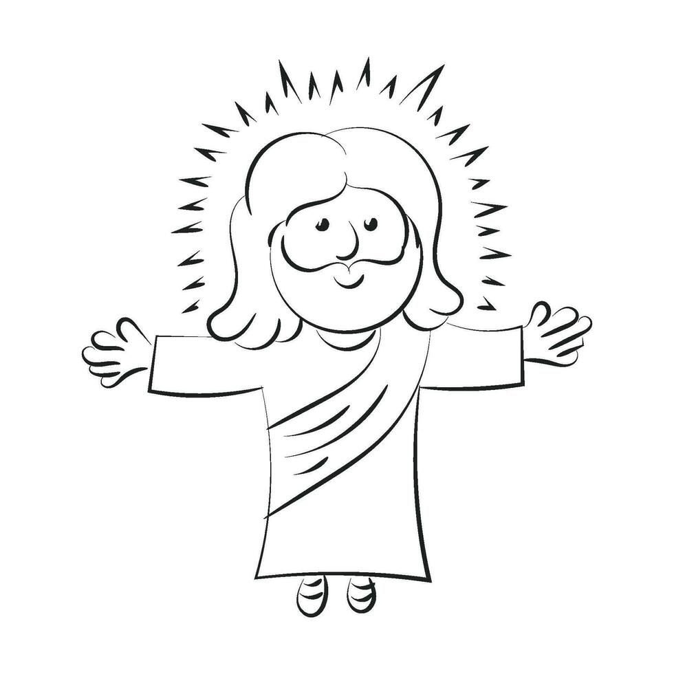 Christian symbole conception pour impression vecteur