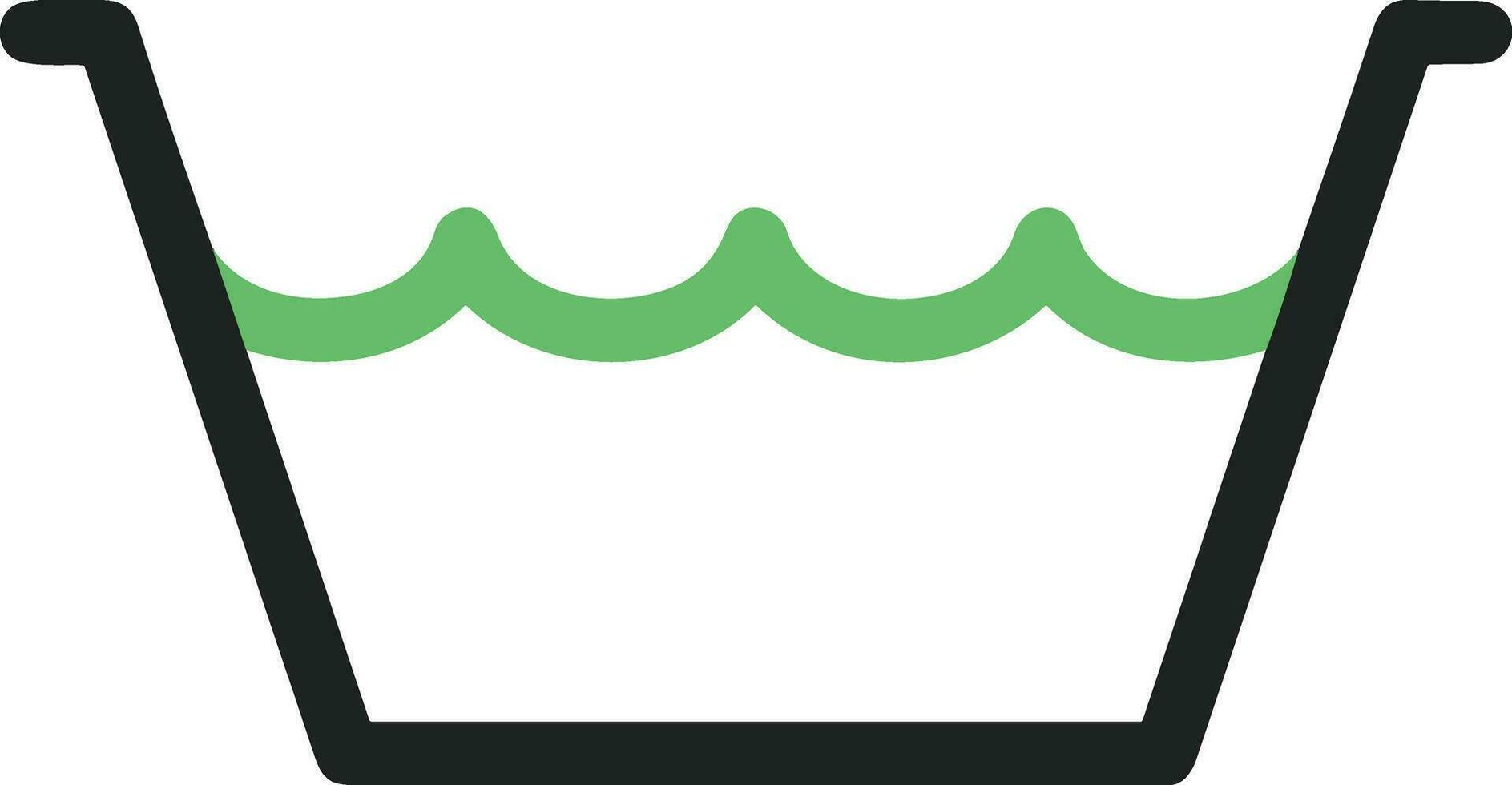 seau icône symbole vecteur image. illustration de le seau nettoyage équipement la lessive contour conception image. eps dix