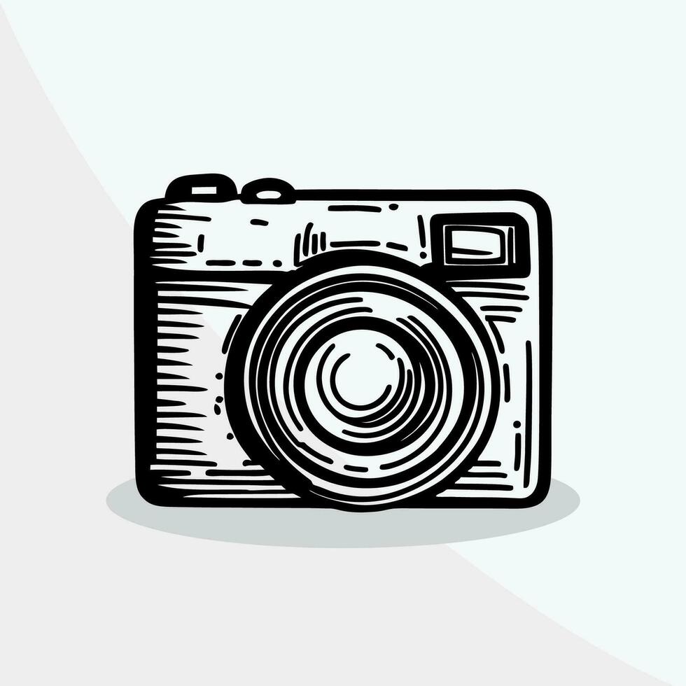 photographique caméra - machine, prendre une image, photo vecteur