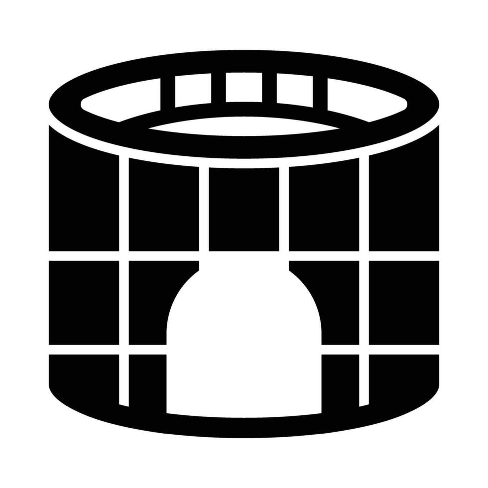 stade vecteur glyphe icône pour personnel et commercial utiliser.