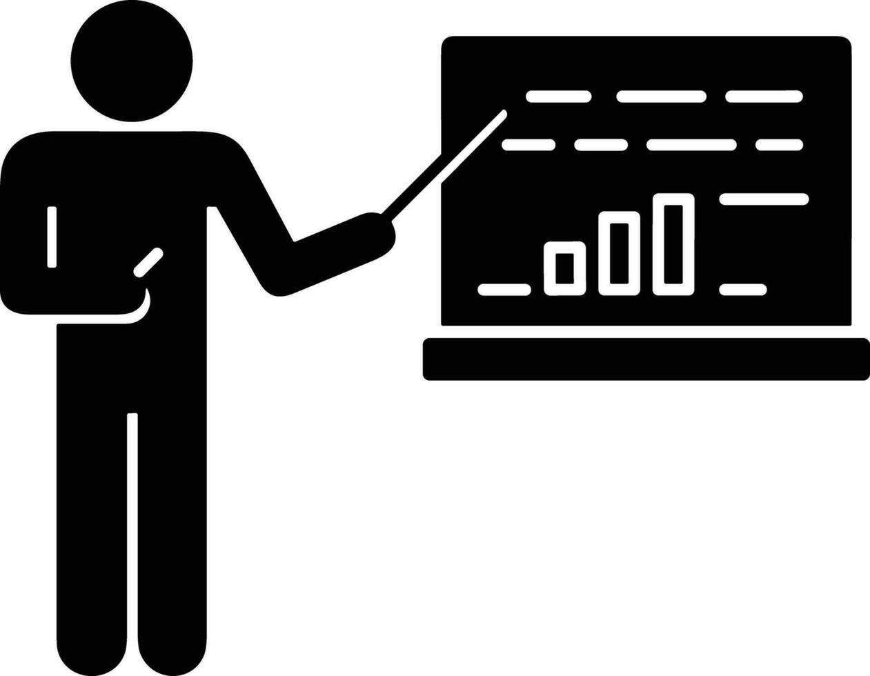 prof icône symbole vecteur image. illustration de le formation affaires école salle de cours icône conception image.