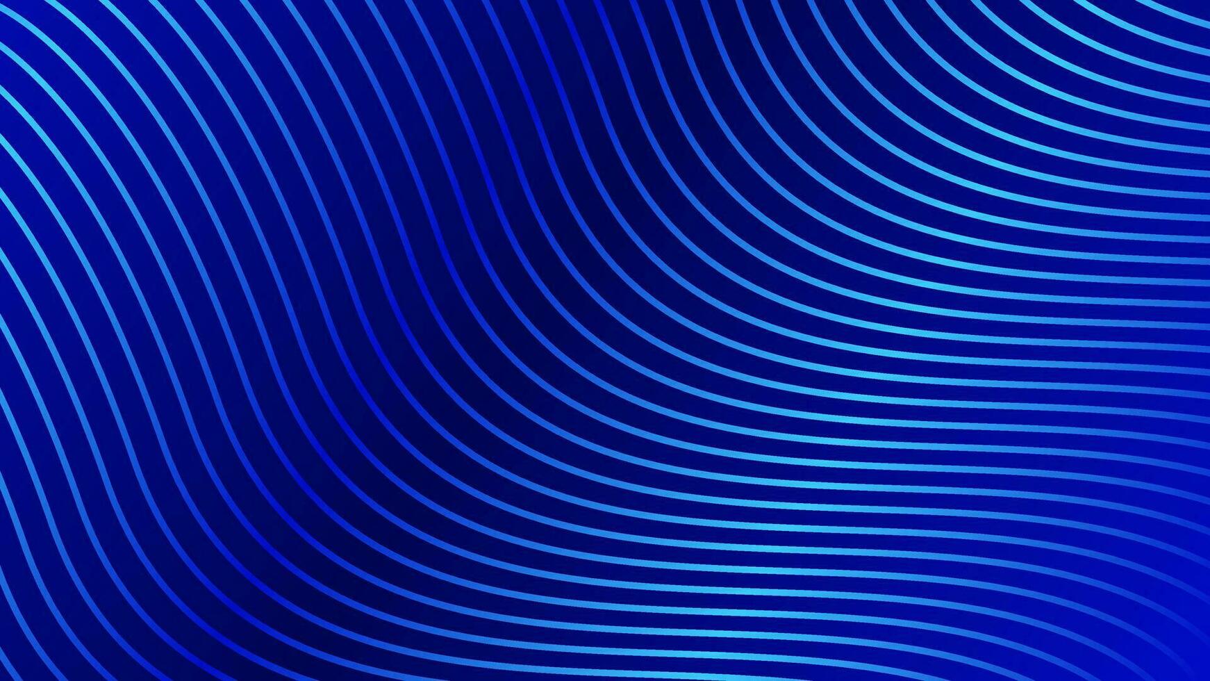 abstrait lignes sur une bleu Contexte. futuriste. pour affiche, bannière, prospectus, entreprise, entreprise, couverture, site Internet vecteur