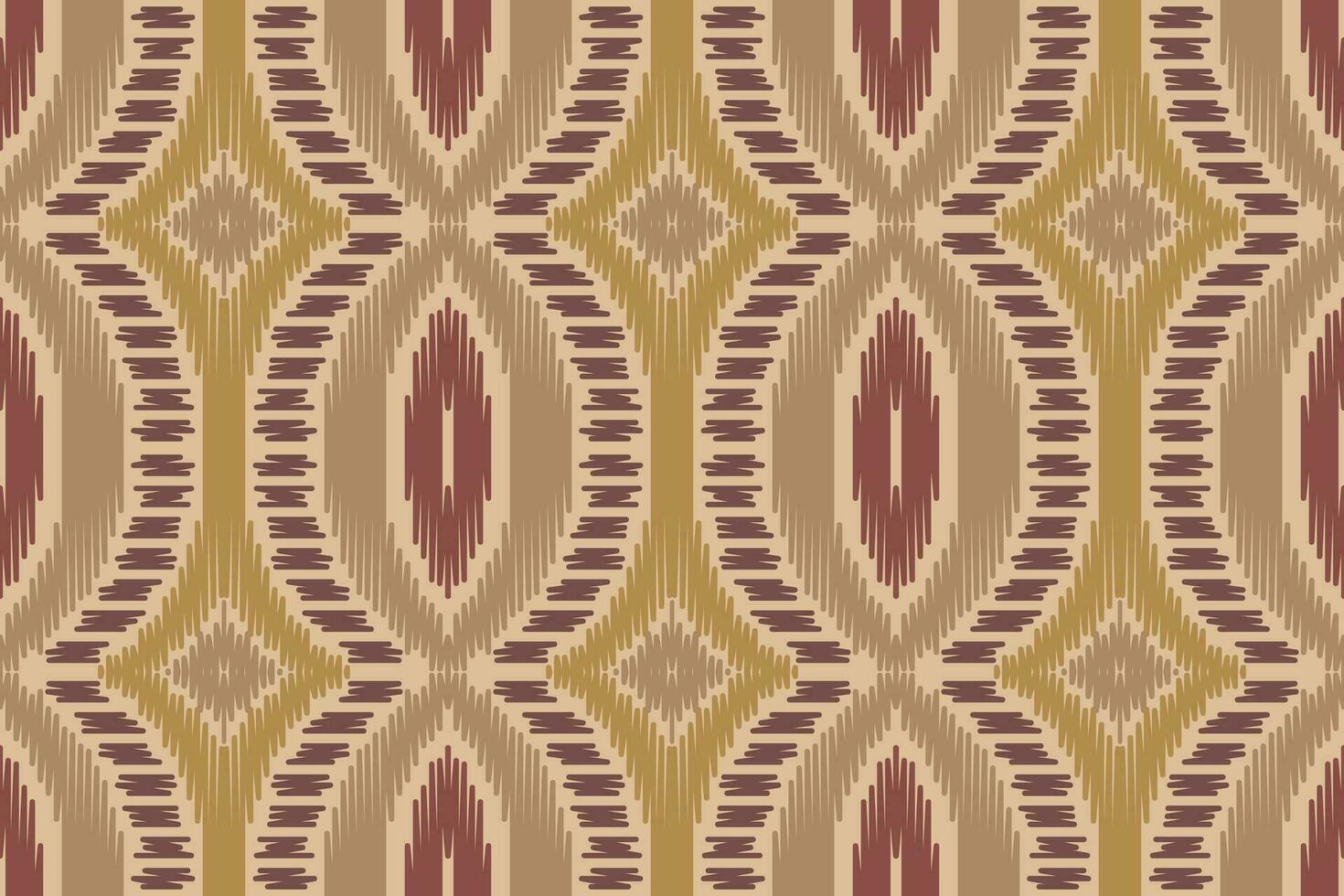 ikat sans couture modèle broderie Contexte. ikat texture géométrique ethnique Oriental modèle traditionnel. ikat aztèque style abstrait conception pour impression texture, tissu, sari, sari, tapis. vecteur