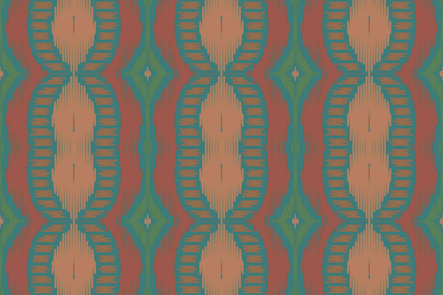 ikat paisley modèle broderie Contexte. ikat Triangle géométrique ethnique Oriental modèle traditionnel.aztèque style abstrait vecteur illustration.design pour texture, tissu, vêtements, emballage, paréo.