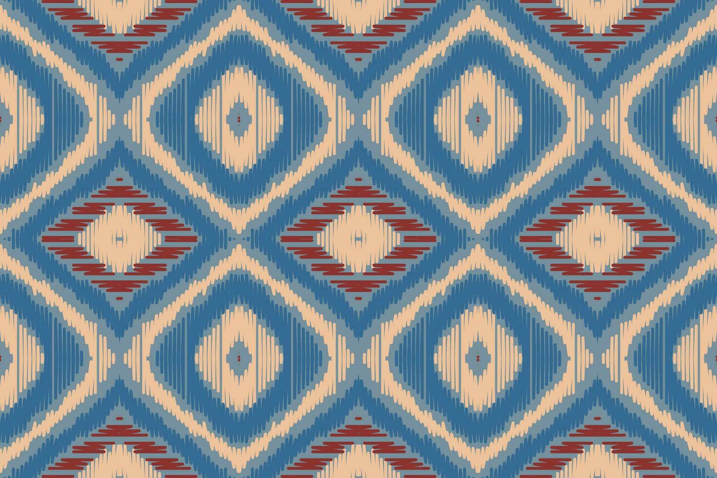 motif ikat paisley broderie Contexte. ikat aztèque géométrique ethnique Oriental modèle traditionnel. ikat aztèque style abstrait conception pour impression texture, tissu, sari, sari, tapis. vecteur