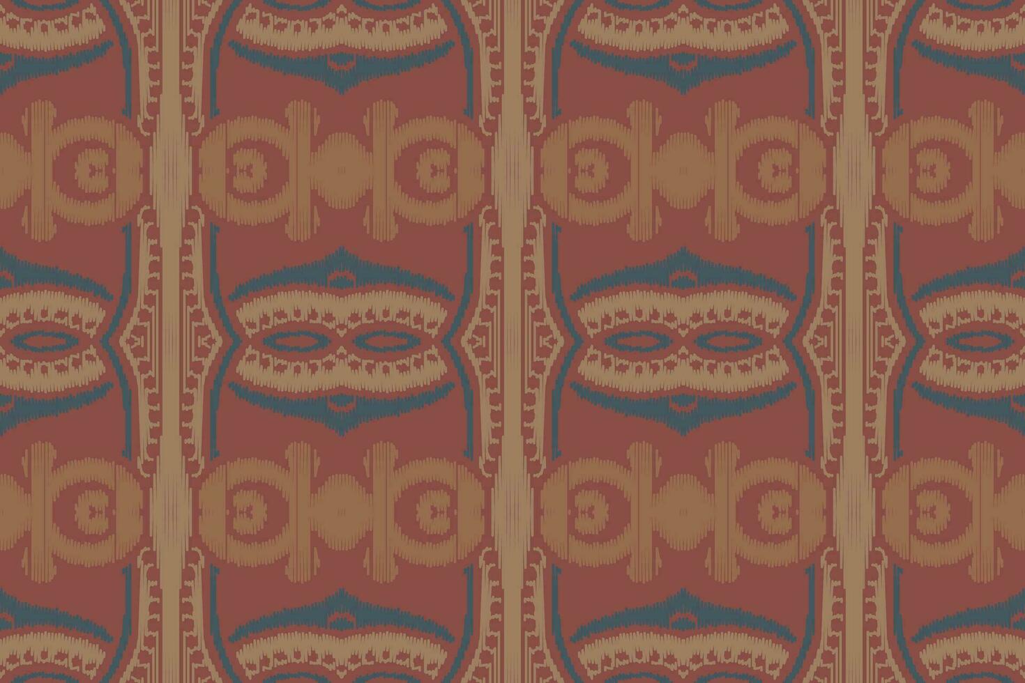 ikat damassé paisley broderie Contexte. ikat motifs géométrique ethnique Oriental modèle traditionnel.aztèque style abstrait vecteur illustration.design pour texture, tissu, vêtements, emballage, paréo.