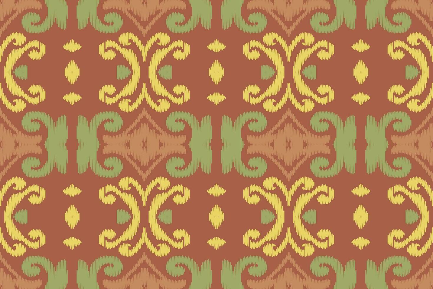 motif ikat paisley broderie Contexte. ikat Contexte géométrique ethnique Oriental modèle traditionnel.aztèque style abstrait vecteur illustration.design pour texture, tissu, vêtements, emballage, paréo.