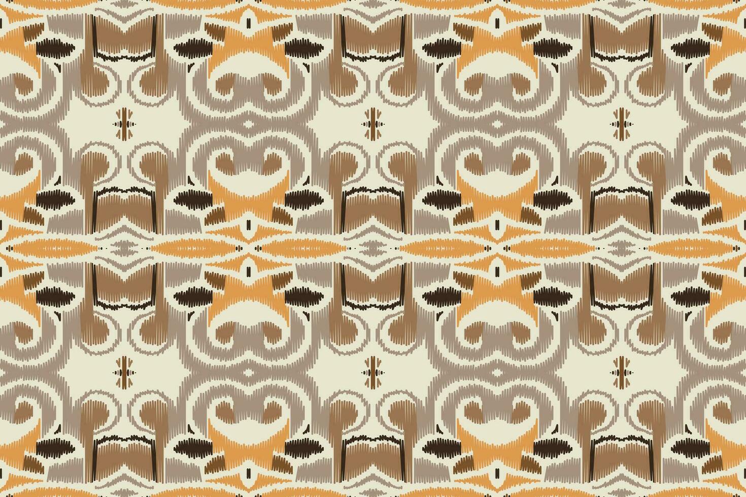 ikat damassé paisley broderie Contexte. ikat fleur géométrique ethnique Oriental modèle traditionnel. ikat aztèque style abstrait conception pour impression texture, tissu, sari, sari, tapis. vecteur