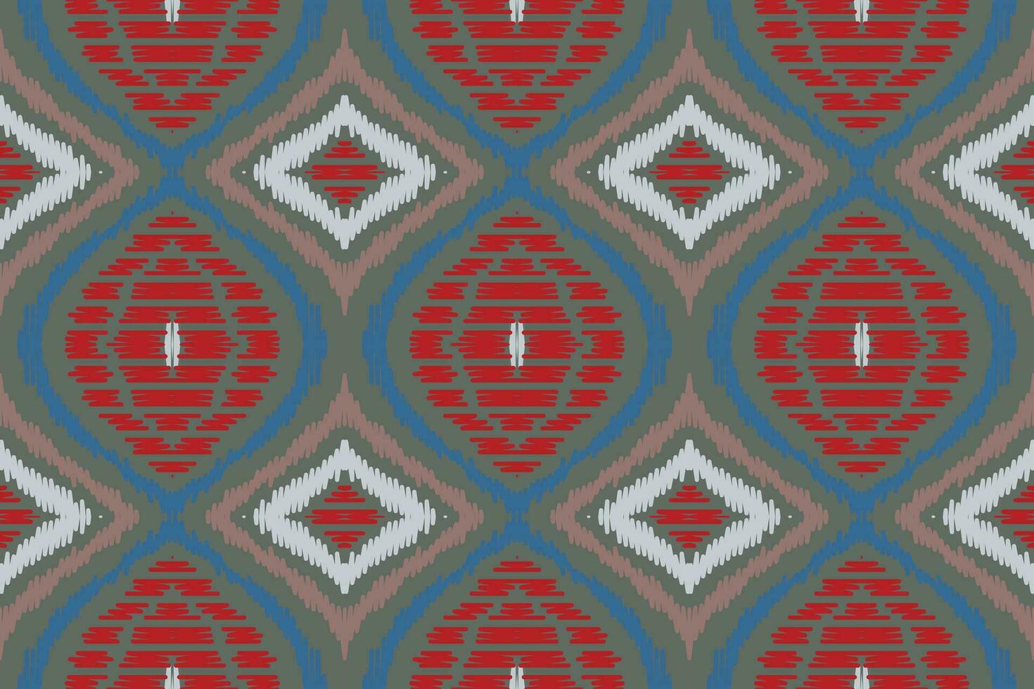ikat damassé broderie Contexte. ikat modèle géométrique ethnique Oriental modèle traditionnel.aztèque style abstrait vecteur illustration.design pour texture, tissu, vêtements, emballage, paréo.