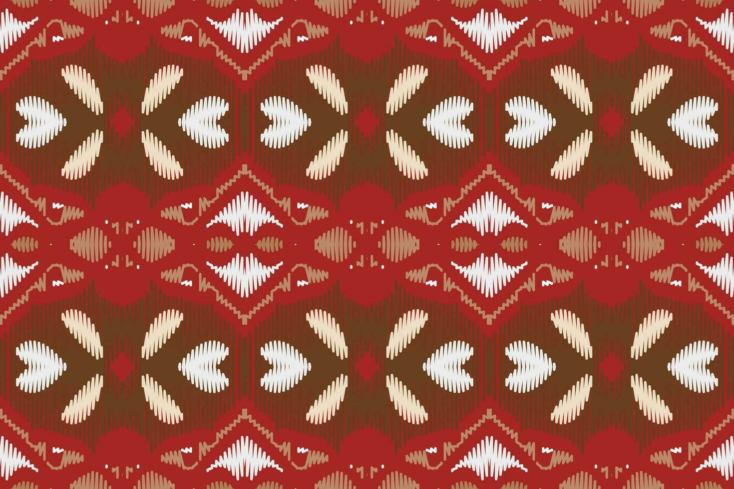 motif ikat floral paisley broderie Contexte. ikat aztèque géométrique ethnique Oriental modèle traditionnel.aztèque style abstrait vecteur illustration.design texture, tissu, vêtements, emballage, paréo.