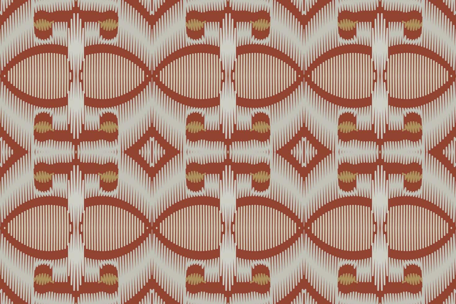 ikat sans couture modèle broderie Contexte. ikat damassé géométrique ethnique Oriental modèle traditionnel.aztèque style abstrait vecteur conception pour texture, tissu, vêtements, emballage, paréo.