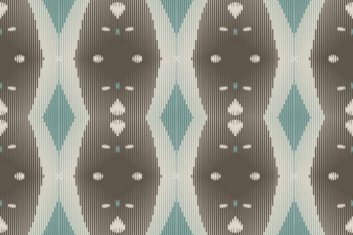 ikat en tissu paisley broderie Contexte. ikat conception géométrique ethnique Oriental modèle traditionnel.aztèque style abstrait vecteur illustration.design pour texture, tissu, vêtements, emballage, paréo.