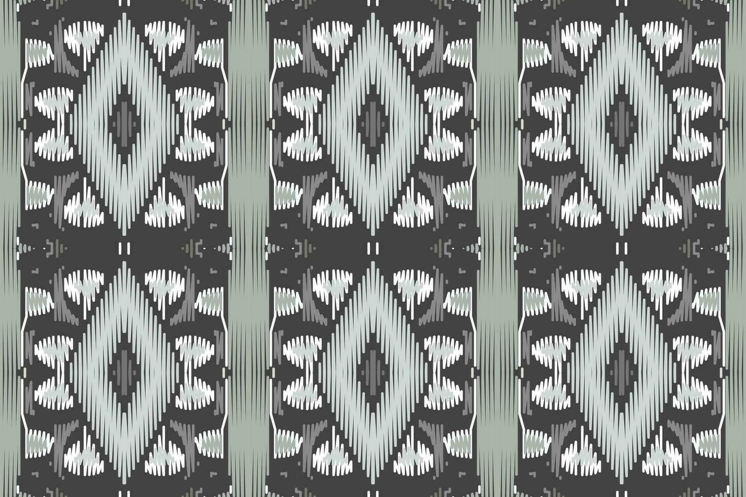ikat paisley modèle broderie Contexte. ikat texture géométrique ethnique Oriental modèle traditionnel. ikat aztèque style abstrait conception pour impression texture, tissu, sari, sari, tapis. vecteur
