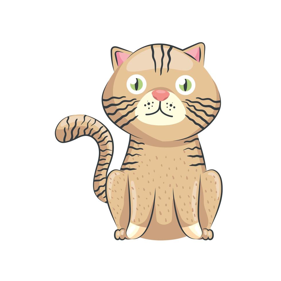 Chat Tigre Mignon Telecharger Vectoriel Gratuit Clipart Graphique Vecteur Dessins Et Pictogramme Gratuit