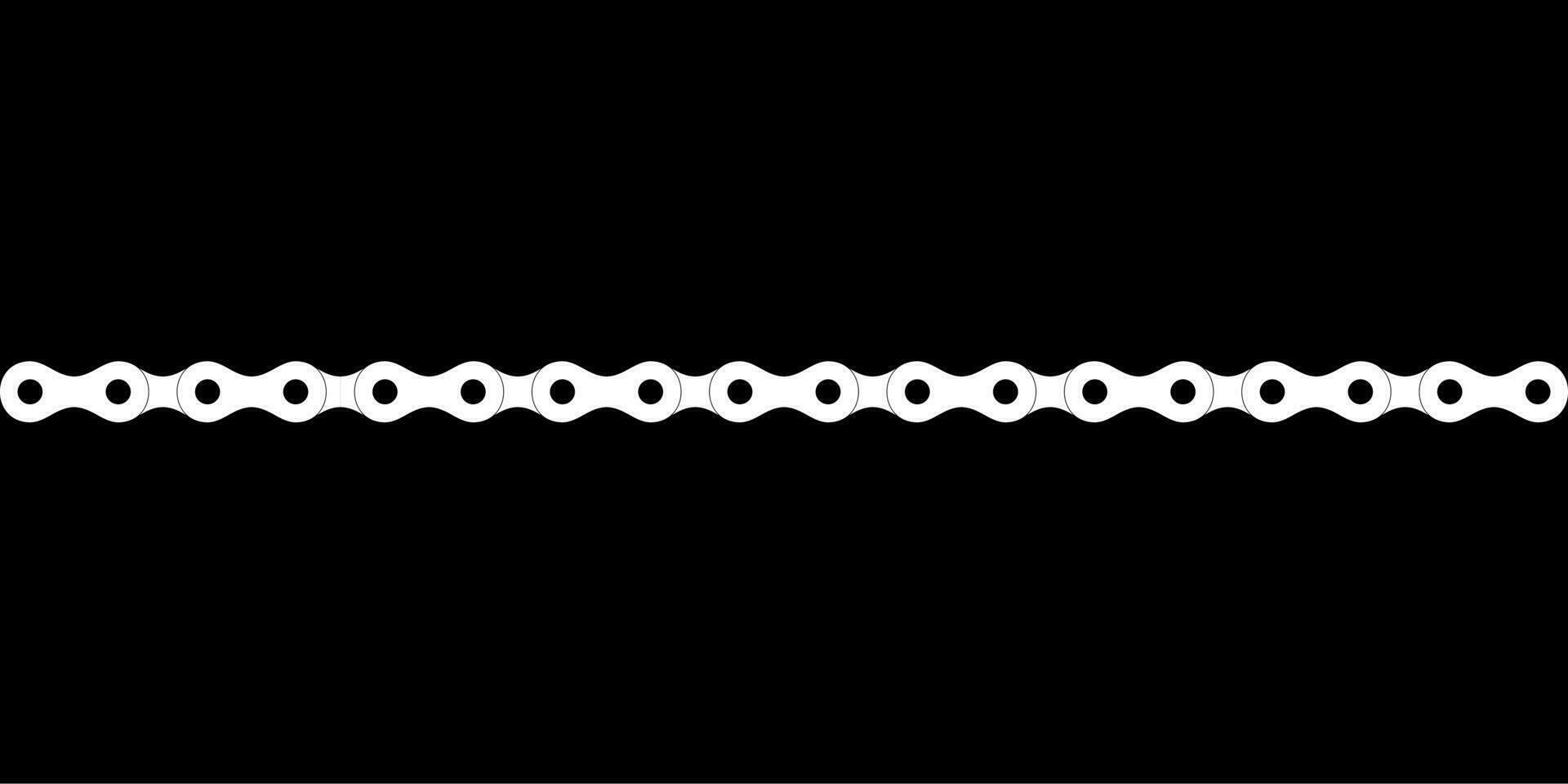 silhouette de le chaîne pour moto, bicyclette ou vélo, machinerie, pour art illustration, logo taper, pictogramme, site Internet ou graphique conception élément. vecteur illustration