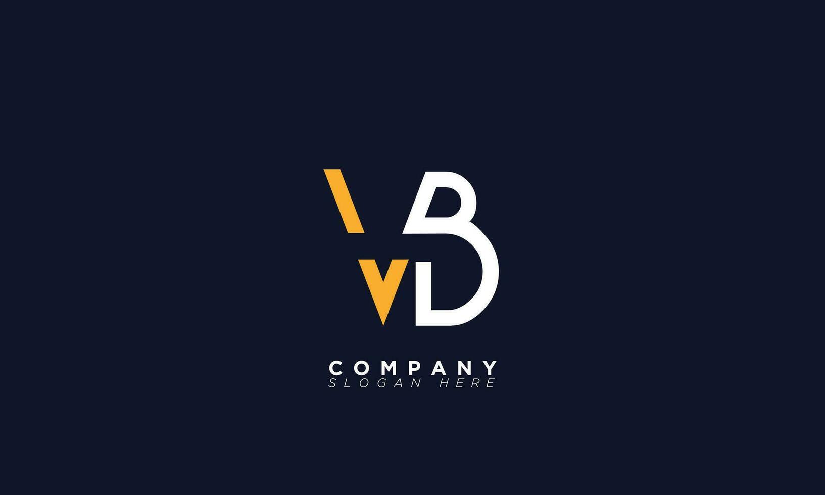 vb alphabet des lettres initiales monogramme logo vecteur