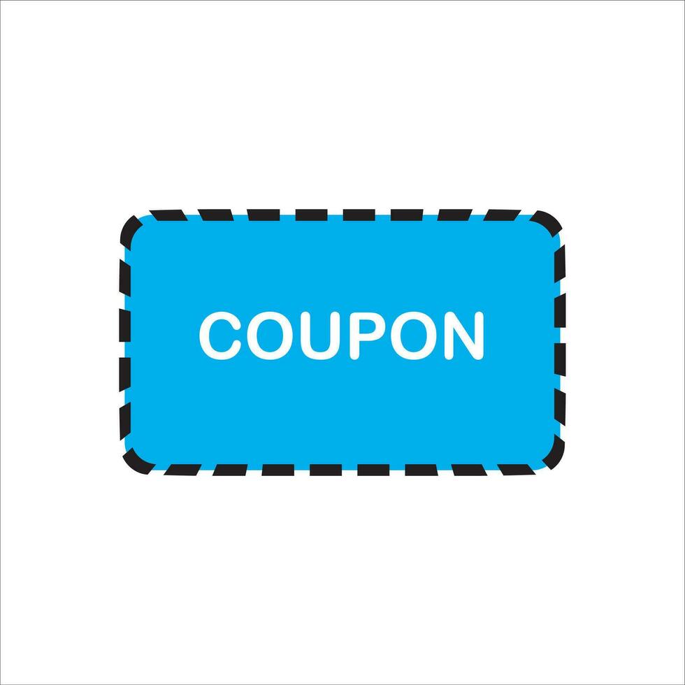 coupon icône vecteur illustration symbole