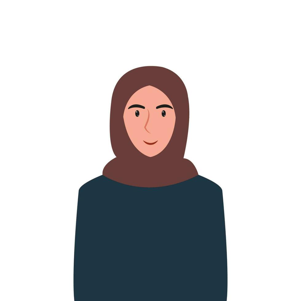 les gens visages de femme avec content souriant humains. avatars. ensemble de utilisateur profils. coloré plat vecteur illustration