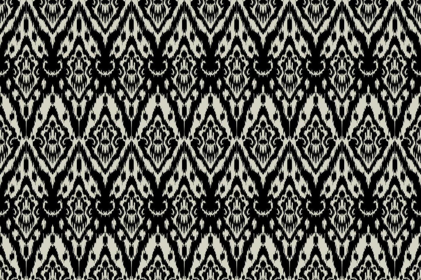 ikat tribal Indien sans couture modèle. ethnique aztèque en tissu tapis mandala ornement originaire de boho chevron textile.géométrique africain américain Oriental traditionnel vecteur illustrations. broderie style.