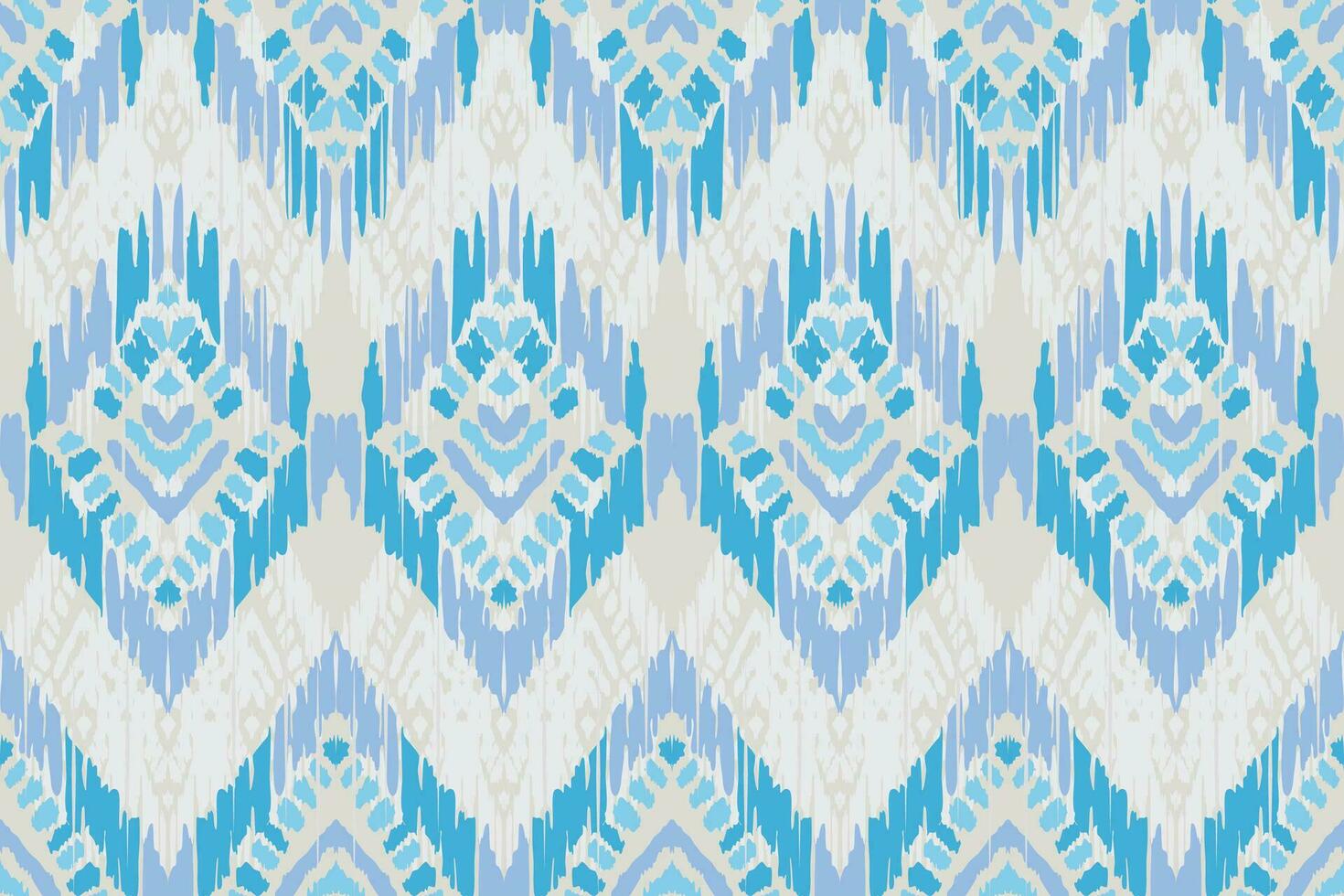 ikat tribal Indien sans couture modèle. ethnique aztèque en tissu tapis mandala ornement originaire de boho chevron textile.géométrique africain américain Oriental traditionnel vecteur illustrations. broderie style.