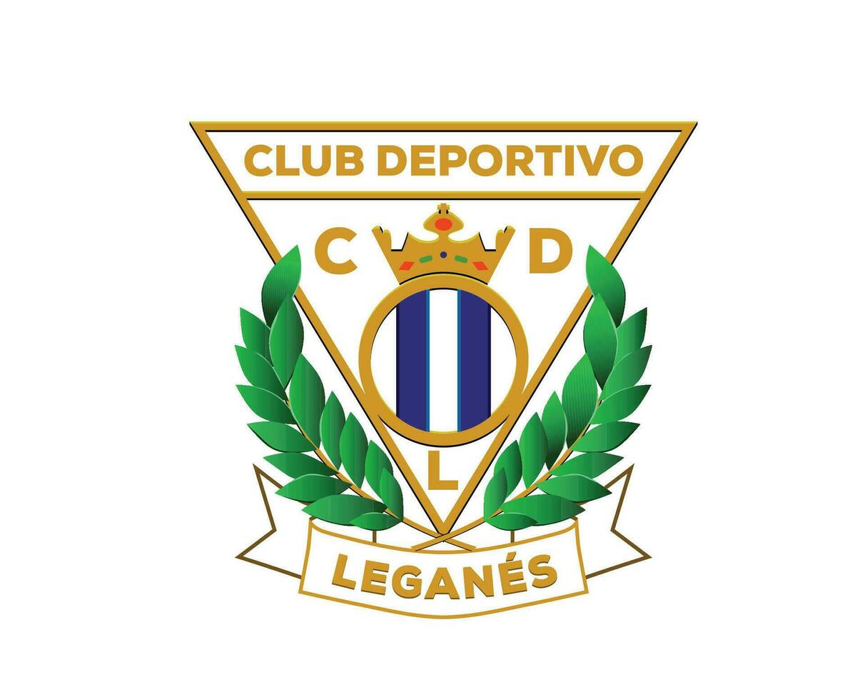 Léganes club logo symbole la liga Espagne Football abstrait conception vecteur illustration