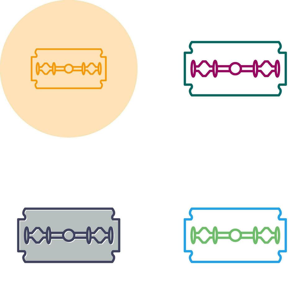 icône de vecteur de lame de rasoir